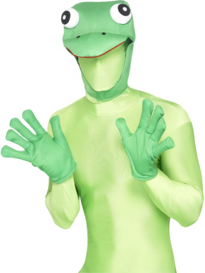 Kikker Verkleedsetje met kikker muts en handschoenen. Voor een leuk prijsje als kikker verkleed. Koop er een groene legging bij en een groen shirt en je bent klaar. 
