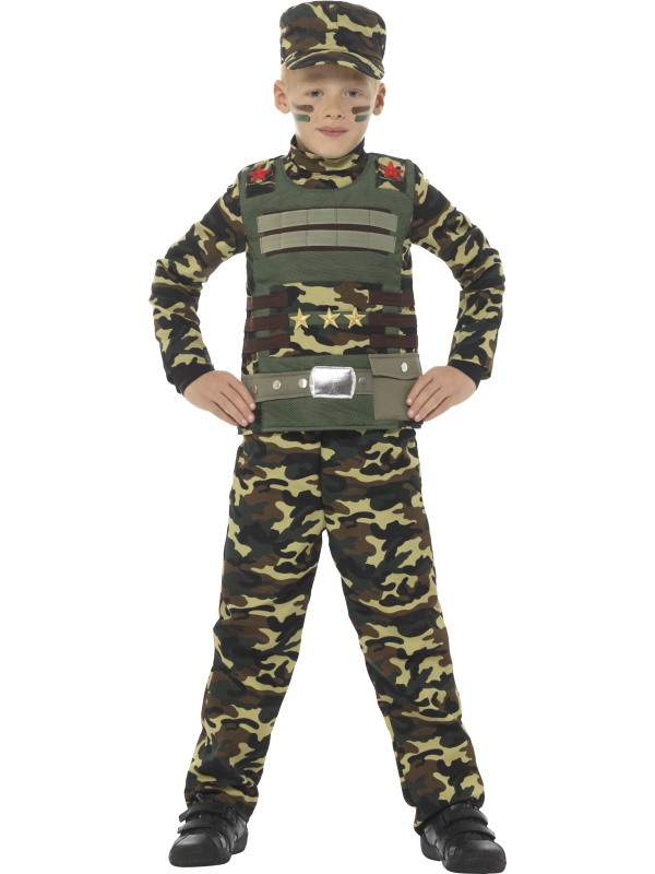 Military Leger Jongens Kostuum snel thuis