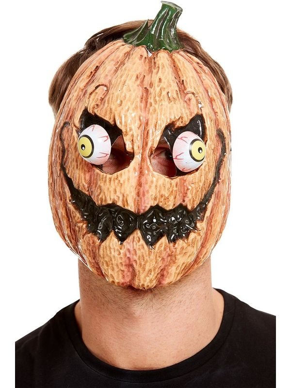 Idioot Onschuld Meevoelen Pompoen Halloween Masker snel thuis bezorgd!