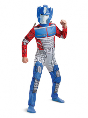 Wie wil er nou niet Optimus Prime zijn. Met deze geweldige Transformers Optimus Prime kostuu komt er een droom uit voor uw soort. Het kostuum bestaat uit een geheel in een pak met masker. met dit kostuum ben je dus in één keer klaar voor Carnaval of een ander themafeestje. Ook leuk voor in de verkleedkist.