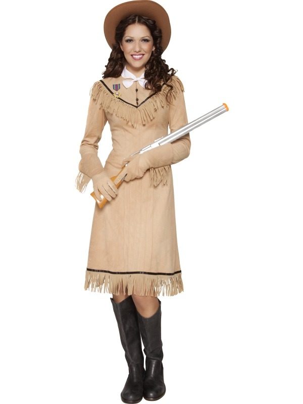 Wees Aas racket Western Authentic Annie Oakley Verkleedkleding snel thuis bezorgd!