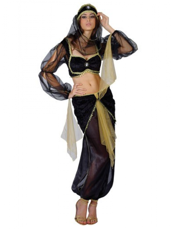 Meevoelen hoe Dodelijk Prinses Jasmine Buikdanseres Verkleedkleding snel thuis bezorgd!