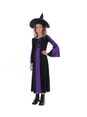 Bewitched Heksen Kinder Halloween Kostuum