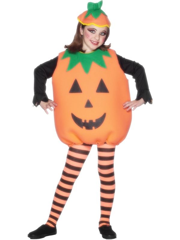 Stevig Genre verontreiniging Kinder Pompoen Halloween Kostuum