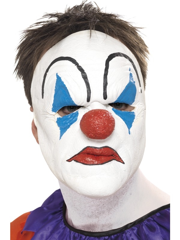 maaien houd er rekening mee dat buste Evil Clown Latex Foam Horror Masker