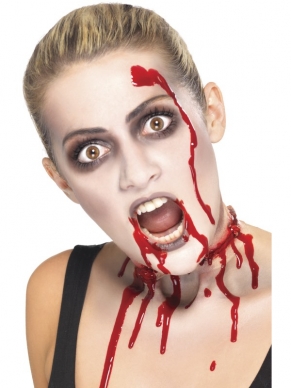 Zombie Make Up Set, inclusief schmink krijtjes, bloed capsules, sponsje en instructies. Deze professionele look maakt u nu makkelijk zelf!