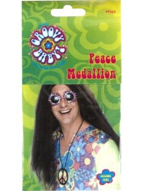 Vredesteken Ketting. Hippie feest. Leuke accessoires.