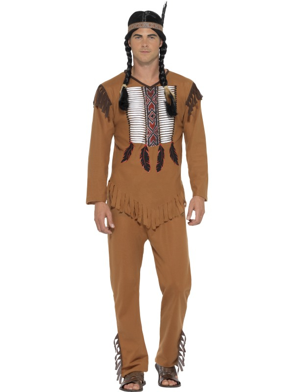 Native American Inspired Warrior Indiaan Kostuum