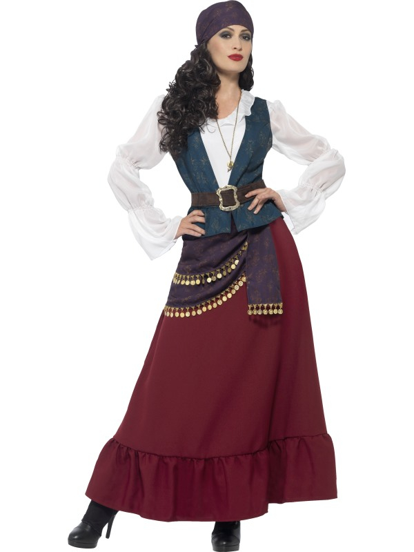 Deluxe Pirate Buccaneer Beauty Piraten Kostuum
