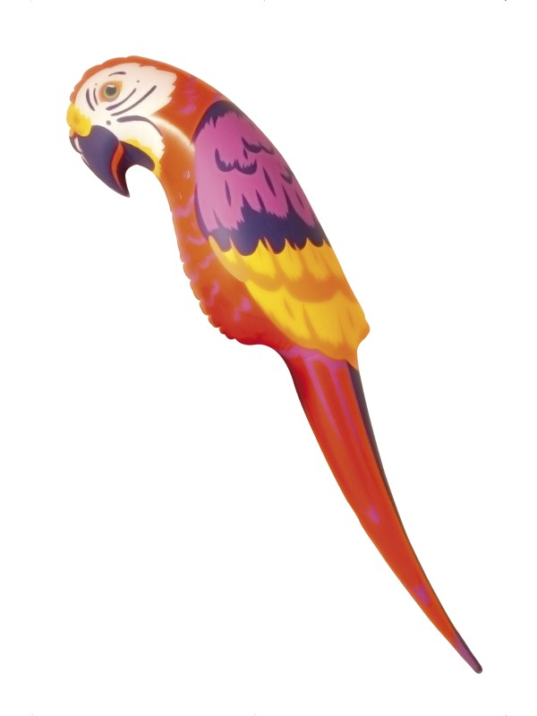 Opblaasbare papegaai 116cm groot