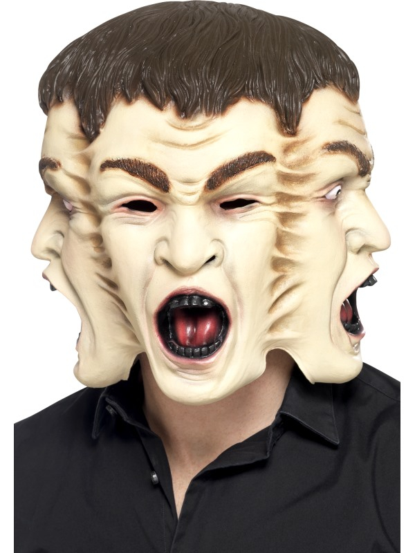 Horror masker 3 gezichten
