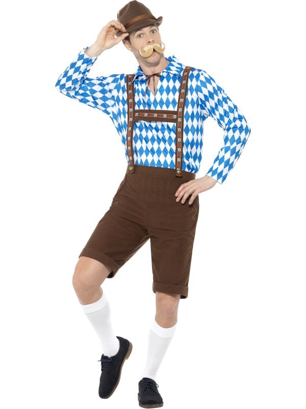 Bavarian Beer Man Kostuum