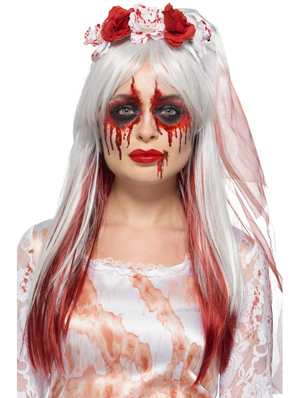 Blood Drip Bride Make-Up Kit, Aqua