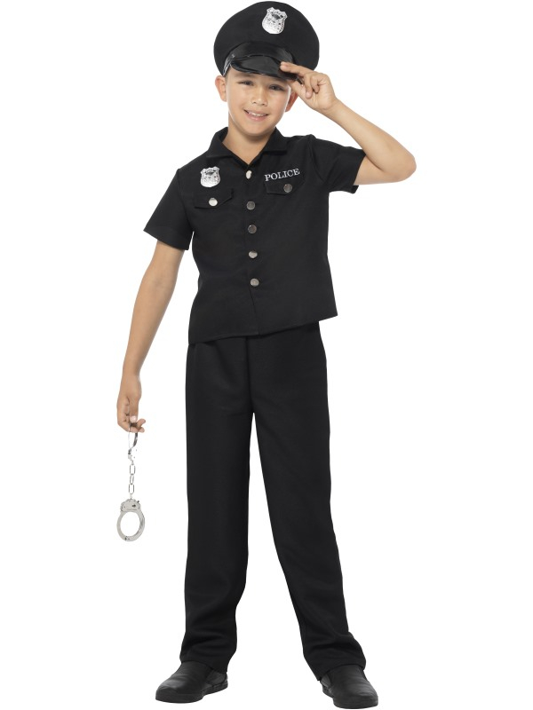 New York Cop Agent Kostuum Kinder