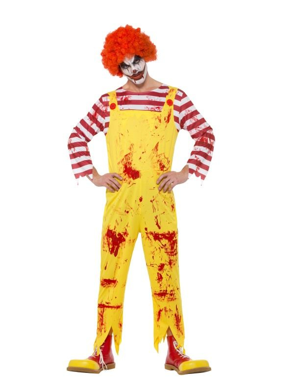 Creepy Killer Clown Kostuum