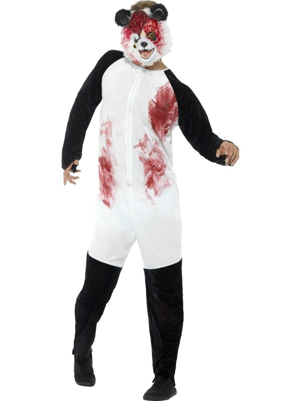 Deluxe Zombie Panda Kostuum