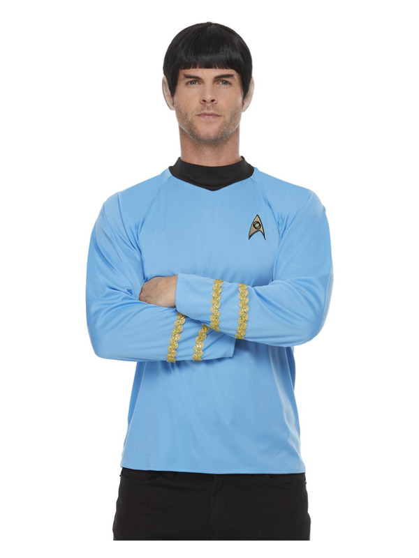 Star Trek,  Sciences Uniform, Top Blue