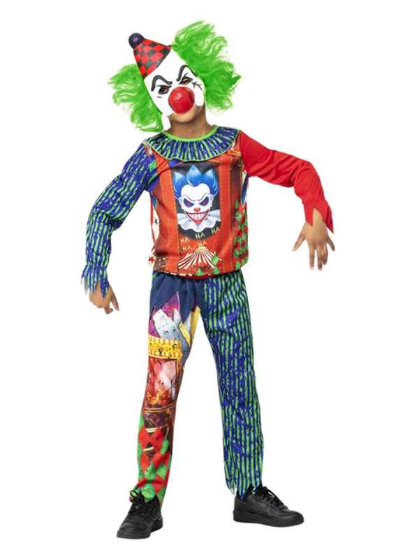 Horror Clown Kinder Kostuum