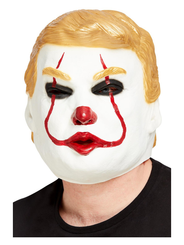 Clown President Overhead Latex masker