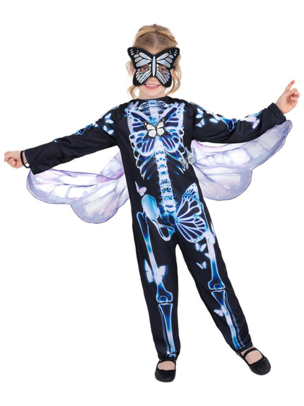 Butterfly Skeleton Kinder Kostuum