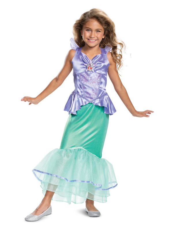 Disney The Little Mermaid Ariel Deluxe Kinder Kostuum