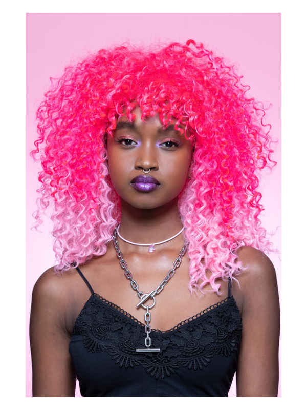 Manic Panic® Pink Passion™ Ombre Curl Girl™ Pruik