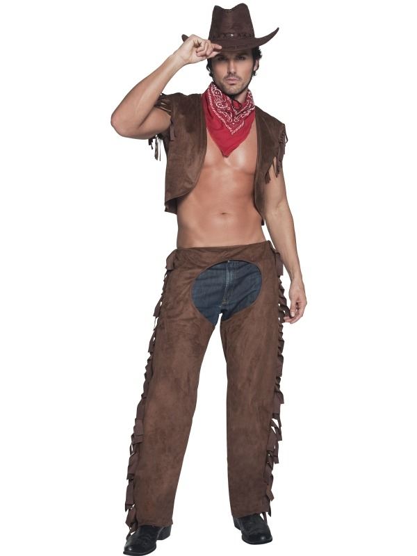 Sexy Fever Cowboy Heren Kostuum