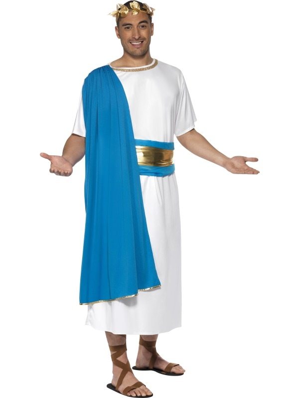 Roman Senator Heren Kostuum Blauw