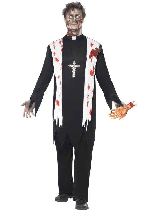 Zombie Priester Kostuum