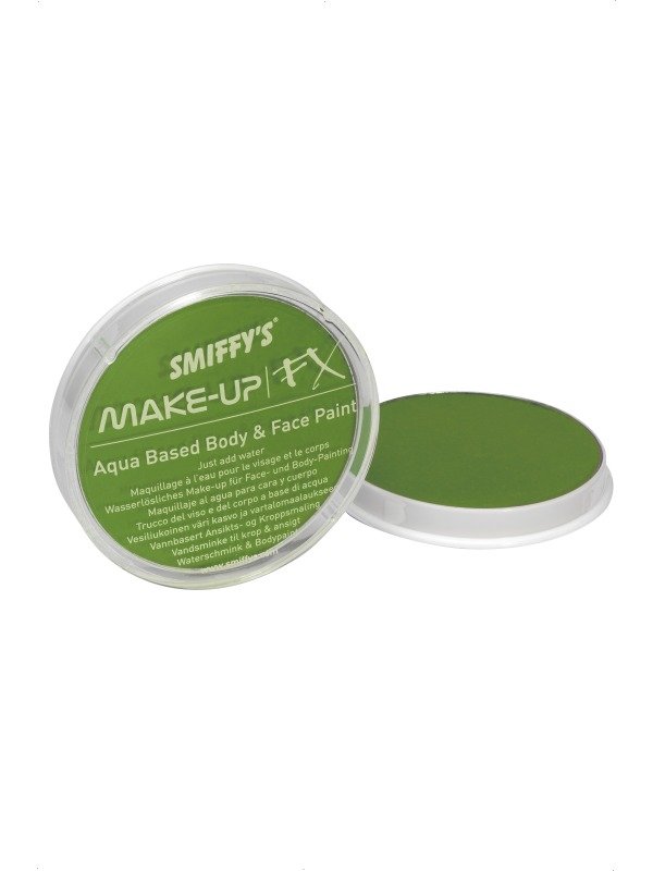 Lime Groene Make-Up FX Schmink Op Waterbasis