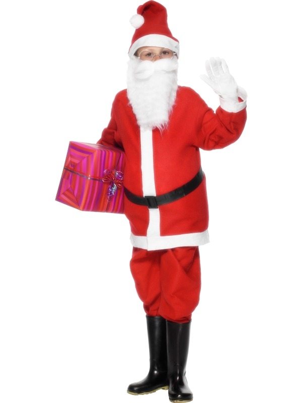 Santa Boy Kerstman Kostuum