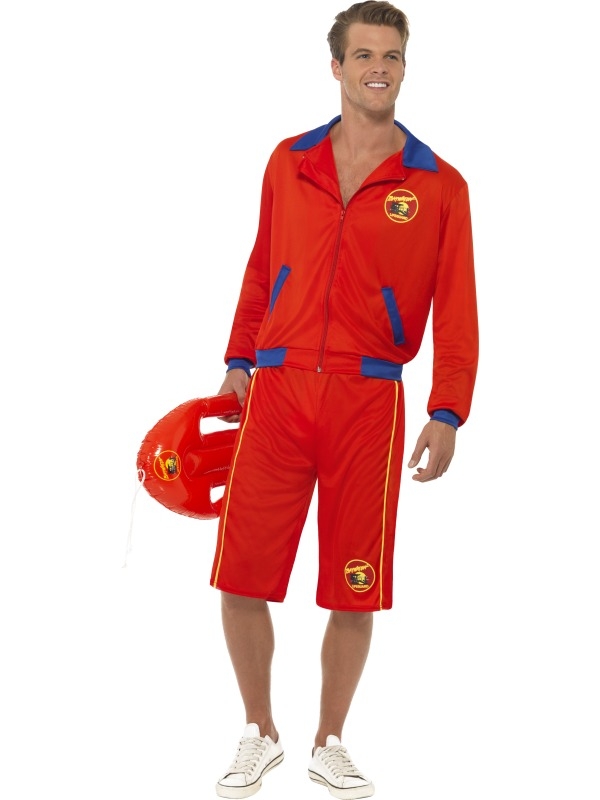 Baywatch Beach Lifeguard Heren Kostuum