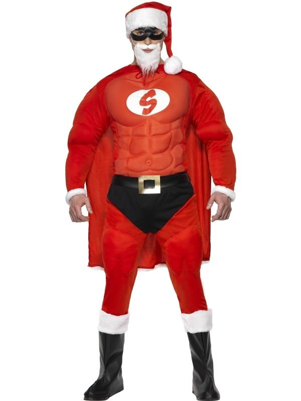 Super Santa Kerstman Kostuum