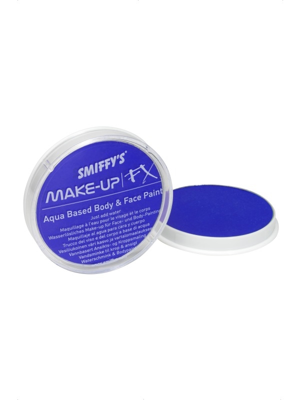 Donkerblauwe Make-Up FX Schmink Op Waterbasis