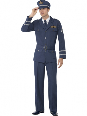 WW2 Air Force Captain Heren Kostuum
