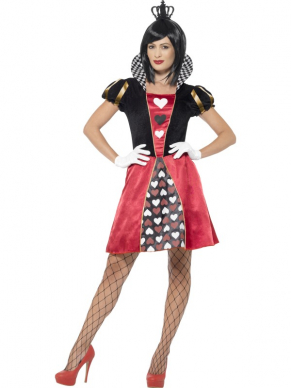 Harten Koningin Alice in Wonderland Kostuum