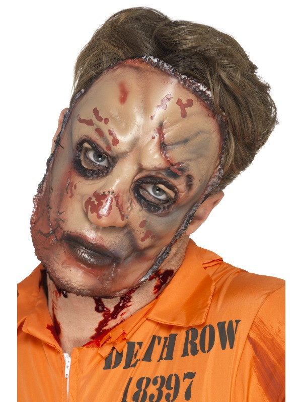 Eng Horror Zombie Flesh Masker. Halloween masker goed te combineren met een van onze enge halloween kostuums. 