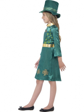 Brochure Omschrijving: Leprechaun Girl Costume, Green, with Dress & Hat, in Display BagWeb Omschrijving: Leprechaun Girl Costume, Green, with Dress & HatWasinstructie:Verpakking: in Display BagOverige:Waarschuwingen:Seizoensgebonden: NoLicenties:Formaat: Large Age 10-12