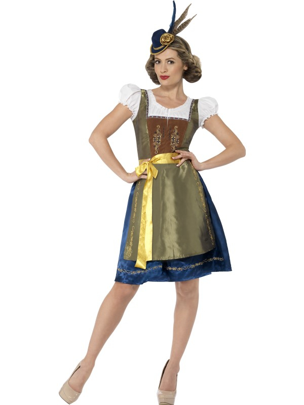 Met dit Bavarian Heidi kostuum steel jij de show tijdens carnaval, oktoberfest of een ander te gek verkleedfeest.Dit Heidi kostuum bestaat uit een traditionele jurk met schort.
Verkrijgbaar in verschillende maten.