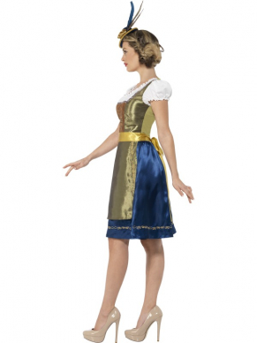Met dit Bavarian Heidi kostuum steel jij de show tijdens carnaval, oktoberfest of een ander te gek verkleedfeest.Dit Heidi kostuum bestaat uit een traditionele jurk met schort.
Verkrijgbaar in verschillende maten.