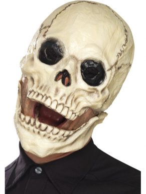 Jaag iedereen de stuipen op het lijf met dit geweldig enge skull masker van foam latex voor Halloween.Het masker gaat in zijn geheel over het hoofd. Kijk hier voor bijpassende kostuums
One Size
