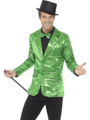 Sequin Jacket Heren Groen