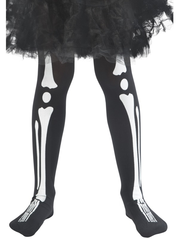 Kinder Skeleton Panty Zwart
One Size/4-9 jaar