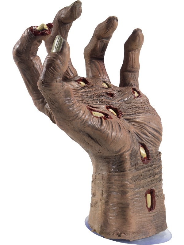 Met deze Latex Rotting Zombie Hand Prop creëer je een echte Halloween sfeer op welke locatie dan ook.
Afm: 21x10cm 