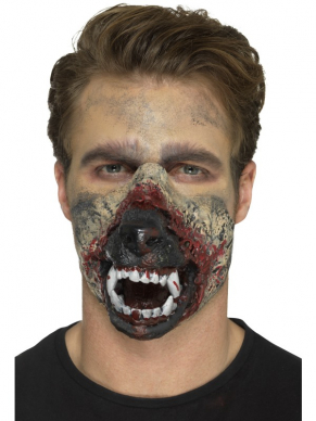 Maak jouw weerwolf look compleet met deze Foam Latex Werewolf Mouth Prosthetic.(Zelfklevend)