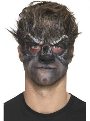 Maak jouw weerwolf kostuum compleet met deze Foam Latex Werewolf Head Prosthetic. (zelfklevend)
