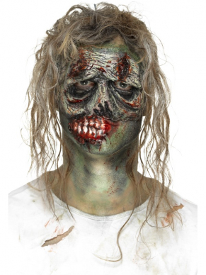 Maak van jezelf een enge Zombie met dit Zelfklevende Foam Latex Zombie Eye Prosthetic. Leuk voor Halloween of een ander Horror feestje.