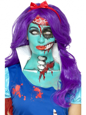 Creëer deze kleurrijke Halloween Zombie Look met de Liquid Latex Pot & Sponge Applicator.
Ammonia Free.
Inhoud: 59.14ml.