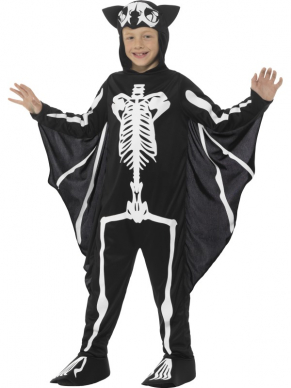 Bat Skeleton Kostuum