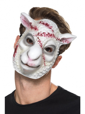 Maak je look compleet met dit Evil Sheep Killer Masker.